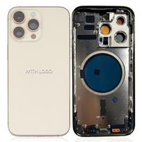 Galinis dangtelis iPhone 14 Pro pilnas korpusas / auksinis / OEM