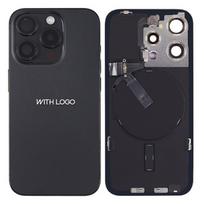 Galinis dangtelis iPhone 15 Pro Max / Black Titanium / (visos dalys) / OEM