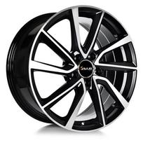 Ratlankis AVUS AC-518 R17x7 5x108 ET 50 CB 63.4 (Black Polished) (690 kg)