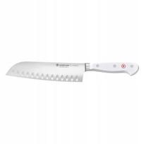Wüsthof Classic White Santoku peilis 17 cm