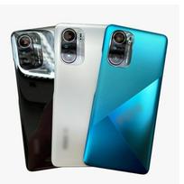 Galinis dangtelis Xiaomi Poco F3 / Night Black / (su kameros stikliuku) HQ