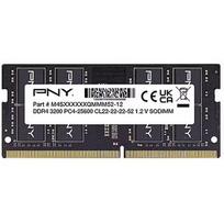 PNY Technologies SODIMM, DDR4, 32GB, 3200MHz, CL22, Single stick, BULK MN32GSD43200-BLK