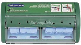 '"'Salvequick® pleistrų dozatorius 70 vnt. žalias "''
