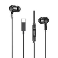 XO laidinės ausinės EP81 USB-C juodos