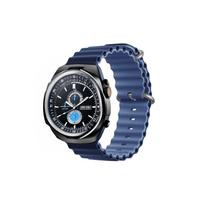 Devia dirželis Deluxe Sport6 Apple Watch 44mm/ 45mm/ 46mm/ 49mm mėlyna tamsiai mėlyna