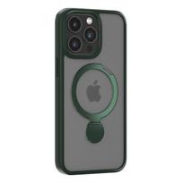Comma dėklas Joy Shark Mag iPhone 15 Plus tamsiai žalias