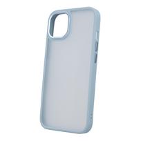 Satininis matinis dėklas iPhone 15 Plus 6,7" mėlynas
