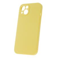 Mag nematomas dėklas telefonui iPhone 12 6,1" pastelinė geltona