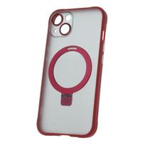 Mag Ring dėklas telefonui iPhone 13 6,1" raudonas