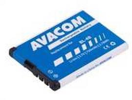 „Avacom“ telefono baterijos, skirtos „Nokia 6111“, ličio jonų, 3,7 V, GSNO-BL4B-S750, 750 mAh, 2,8 Wh, pakeičia BL-4B