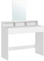 Songmics Tualetinis staliukas, 100x40x140 cm, balta