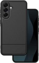 Telforceone „Simple Carbon“ dėklas, skirtas „Samsung Galaxy A56 5G“, juodas