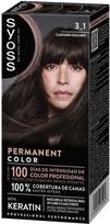 Syoss Permanent Color 3,1-Castaño Oscuro 1 U
