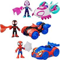 SPIDER-MAN SPIDEY AND HIS AMAZING FRIENDS Transporto priemonė, 7,6 cm