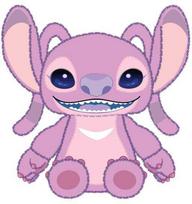 Disney Stitch - Many Moods su pliušiniu angelu (302-11926)