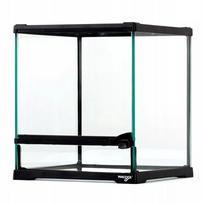 REPTI-ZOO HK18 stiklinis terariumas 21x21x20 cm su vandeniui atspariu dugnu