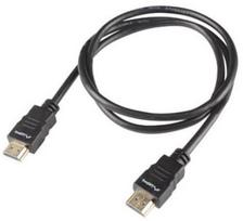 Kabelis Lanberg CCS HDMI A male, HDMI A male, 1.8 m, juoda sp.