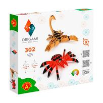 Popierinių figūrų gaminimo rinkinys Alexander Origami 3D 2in1, įvairių spalvų