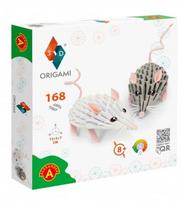Popierinių figūrų gaminimo rinkinys Alexander Origami 3D Mice, įvairių spalvų