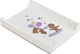 Vystymo kilimėlis Sensillo Bear, 70 cm x 49 cm, ruda sp./balta sp./violetinė sp.