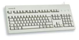 Laidinė kompiuterio klaviatūra CHERRY Comfort G80-3000 Cherry MX Black, Anglų (US), pilka sp.