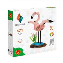 ORIGAMI 3D rinkinys Flamingas, 2572