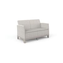Pilkai smėlinės spalvos sodo sofa Scandi Forma – Keter