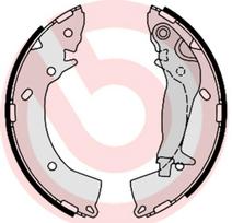 BREMBO Būgninių stabdžių trinkelių komplektas ESSENTIAL LINE S 30 519