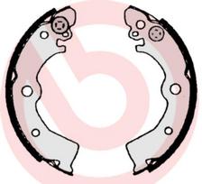 BREMBO Būgninių stabdžių trinkelių komplektas ESSENTIAL LINE S 56 506