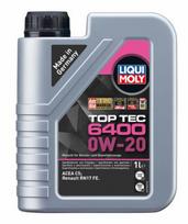 LIQUI MOLY Variklio alyva Top Tec 6400 0W-20 21584