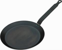 Keptuvė De Buyer, Ø 20 cm, plienas, Juoda sp.
