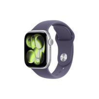 Apple  Watch Series 11 GPS + Cellular 42mm Silver Aluminium Case with Purple Fog Sport Band - S/M | | MF8H4ET/A | 195950470130