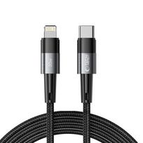 Tech-Protect UltraBoost Lightning / USB-C PD 20W 3A laidas 2m - pilkas