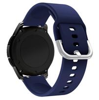 Silikoninė apyrankė Galaxy Watch 45–47 mm – tamsiai mėlyna