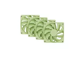 HYTE FA12 ventiliatoriai, 4 vnt. rinkinys – 120 mm, „Matcha Milk“