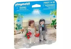 PLAYMOBIL DUOPACKS Jaunavedžiai 71507
