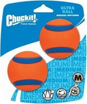 Chuckit - Ultra Ball - M - 6 cm - 2-Pack - (CHUC17001)