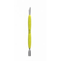 Staleks Uniq 10 Type 2 Manicure Pusher Gummy Manikiūro įrankis nagų odelių priežiūrai, Yellow