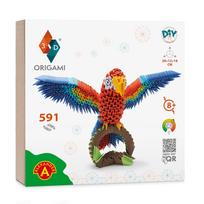 ORIGAMI 3D rinkinys Papūga, 2846