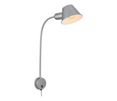 Briloner 2089-014 - Lanksti sieninė lempa BRELLO 1xE27/10W/230V matinis chromas