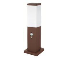 Brilagi - Lauko šviestuvas su judesio davikliu NOVA 1xE27/15W/230V 40 cm IP44 rudos spalvos