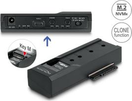 Delock USB Type-C Konverter für 1 x M.2 NVMe SSD + | 64252 | 4043619642526