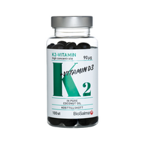 Vitaminas K2 + Vitaminas D3, 100 vnt.