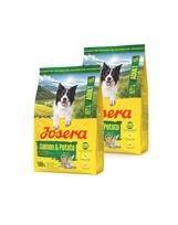 JOSERA Salmon and Potato Adult 2x3kg be grūdų šunų ėdalas, skirtas šunims su jautria skrandžio gleivine