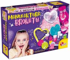 Eksperimentų rinkinys Lisciani I'm a Genius Glitter Manufactory, įvairių spalvų