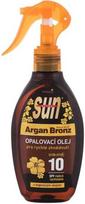 Aliejus įdegio priežiūrai Vivaco Sun Argan Bronz Suntan Oil SPF10, 200 ml