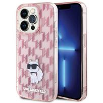 Karl Lagerfeld KLHCP15LHNCMKLP iPhone 15 Pro 6.1" pink/pink monogram Choupette hardcase