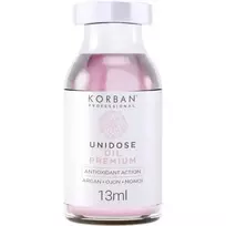 Korban Professional Greito poveikio atkuriamoji plaukų ampulė su aliejais Unidose Oil Premium 13ml