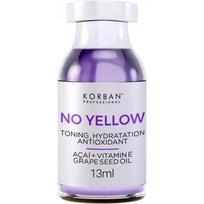 Korban Professional Plaukų atstatymo procedūra šviesiems ir žiliems plaukams No Yellow 6x13ml