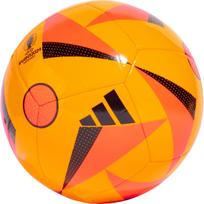 Futbolo kamuolys Adidas Fussballliebe Euro24, 3 dydis, geltona sp./oranžinė sp.